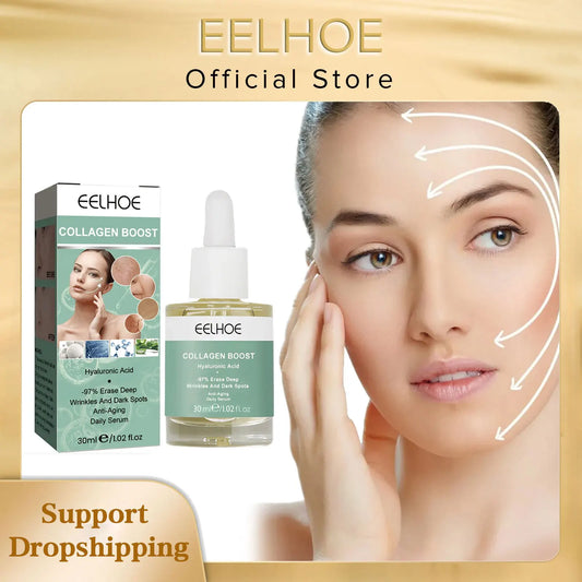 EELHOE — Collagen HA Booster Serum — Product packaging front detail with label
