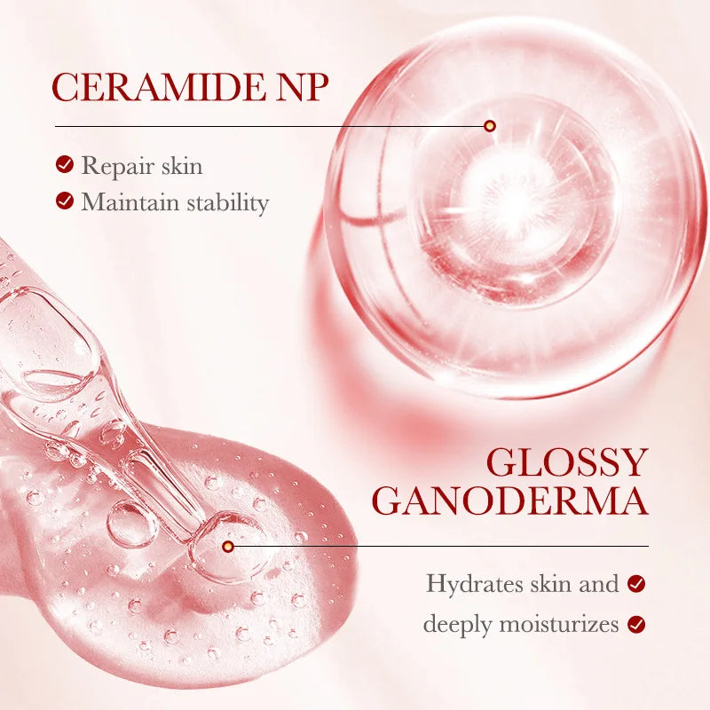 Facial serum bottle with balancing, moisturizing and oil-control essence