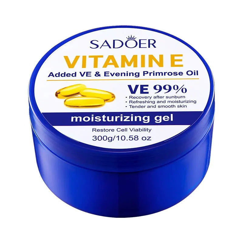 Brightening aloe vera facial gel for soothing and moisturizing daily skin care