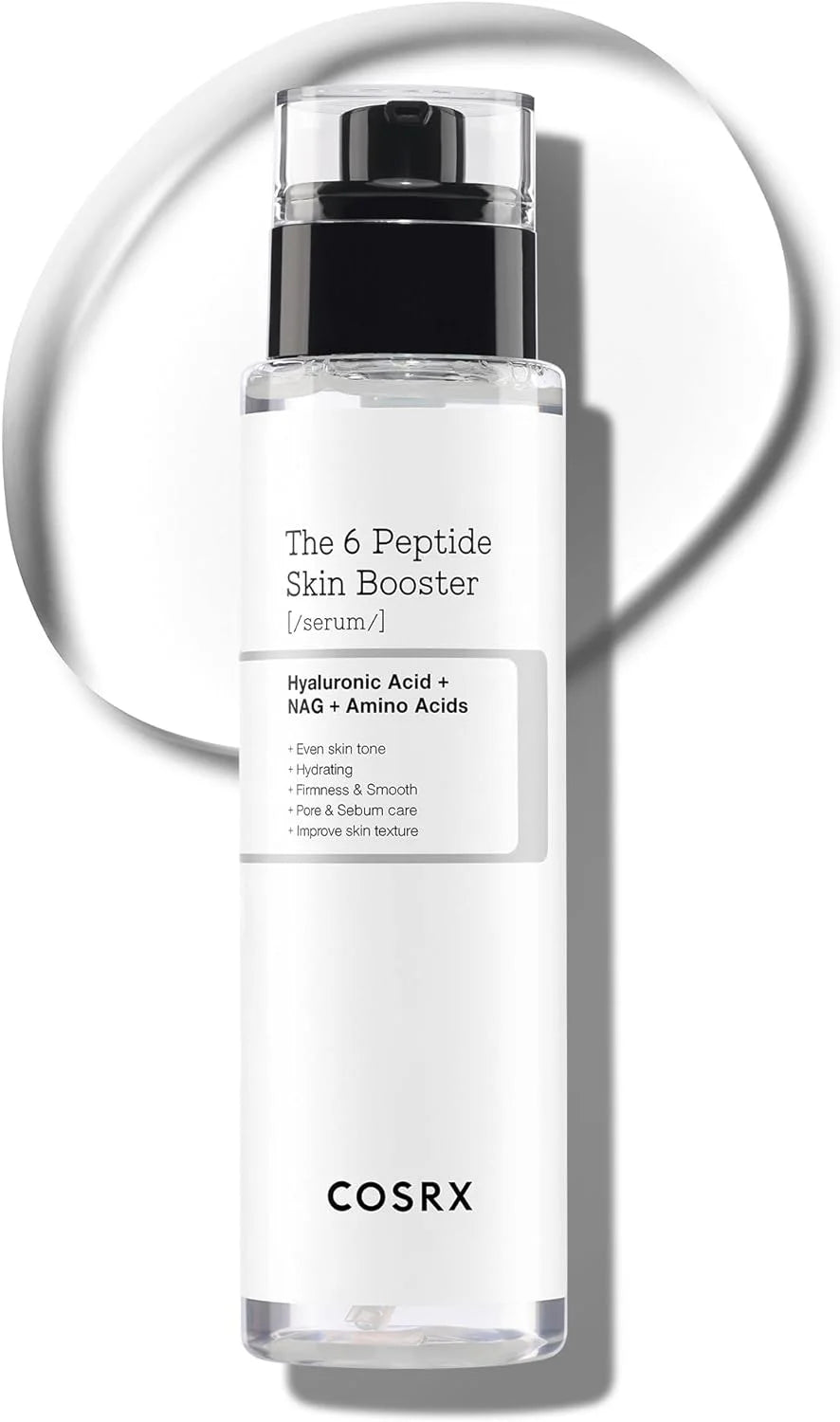 Two serums: peptide skin booster and vitamin C brightening dark spot correcting serum set