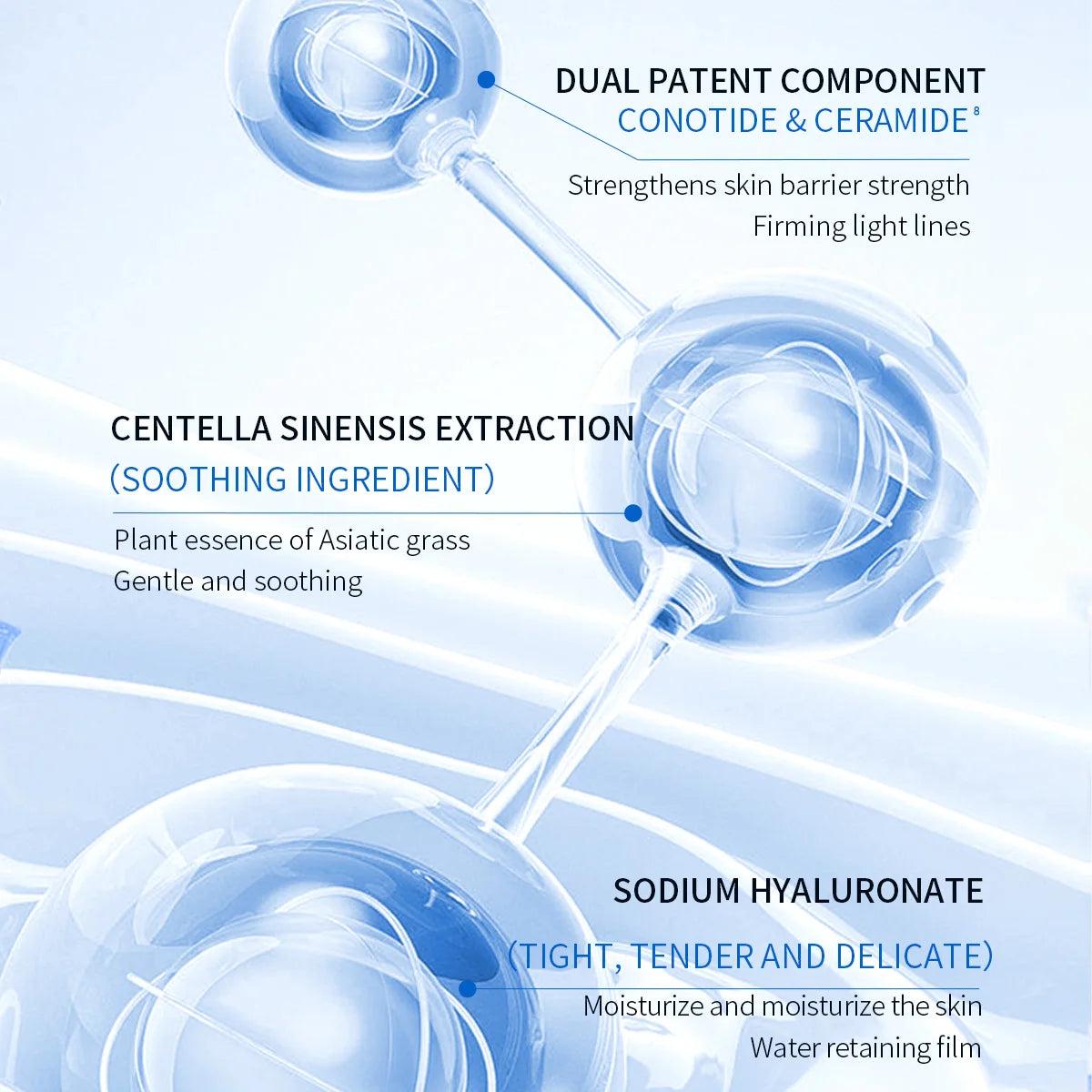 Collagen facial mask designed to moisturize and brighten skin