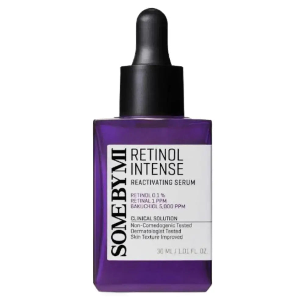 Exfoliating toner bottle with AHA BHA PHA acids