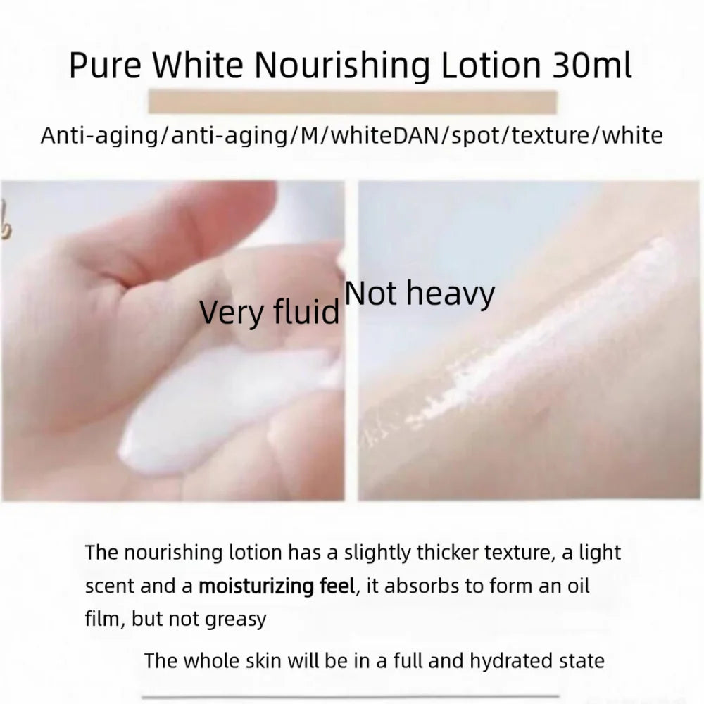 Travel size vital perfection lotion and emulsion set with two mini bottles