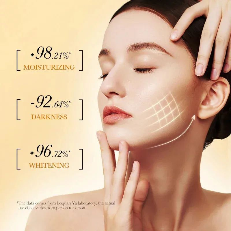 Jar of rice moisturizing brightening firming face cream