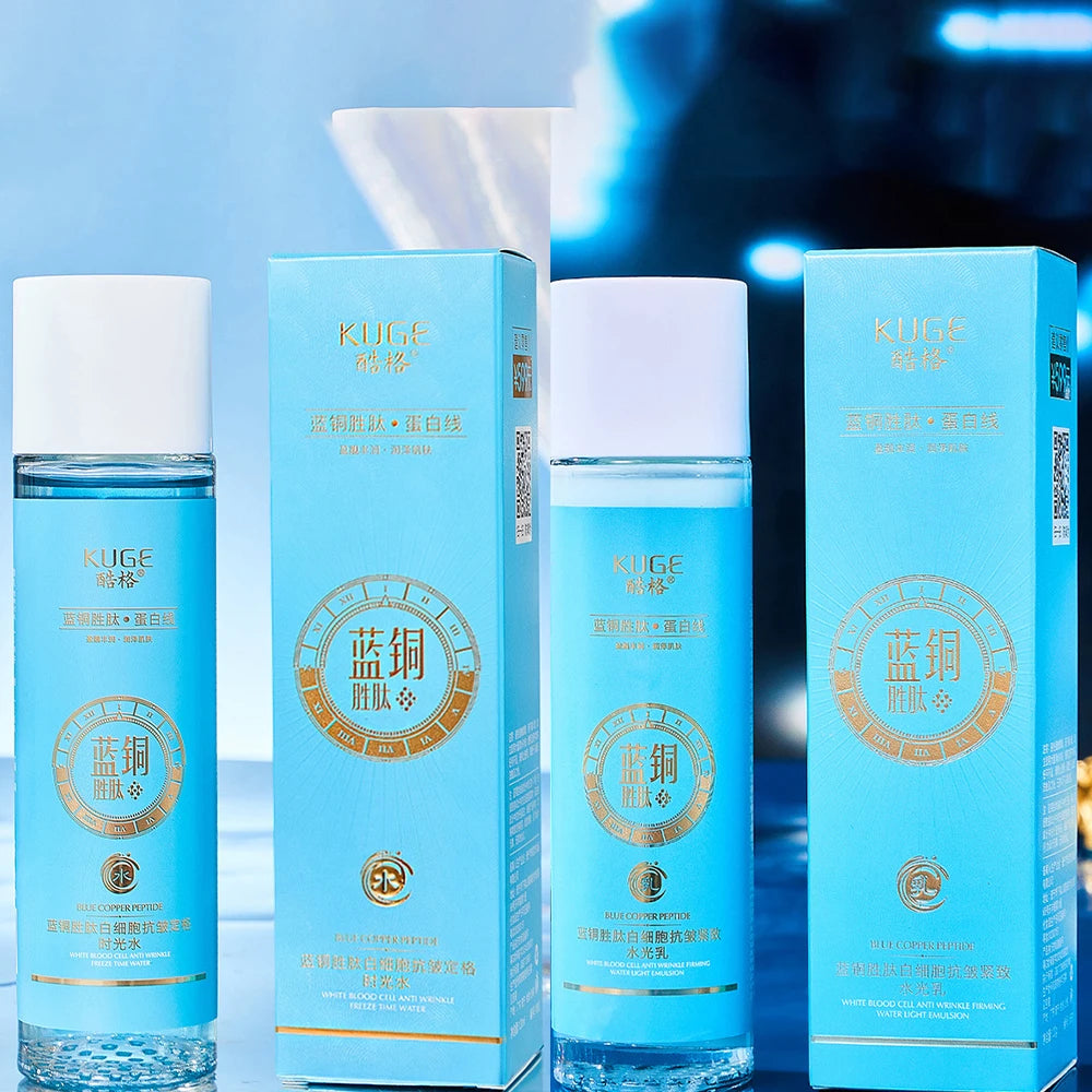 Caviar Collagen Anti Wrinkle Face Lotion Tightening Lifting Face Care Toner Moisturizing Oil Control Beauty korean skin care Set