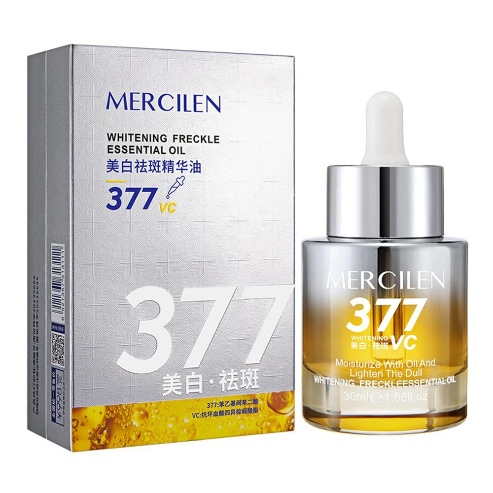 Revitalizing essence oil bottle with double formula