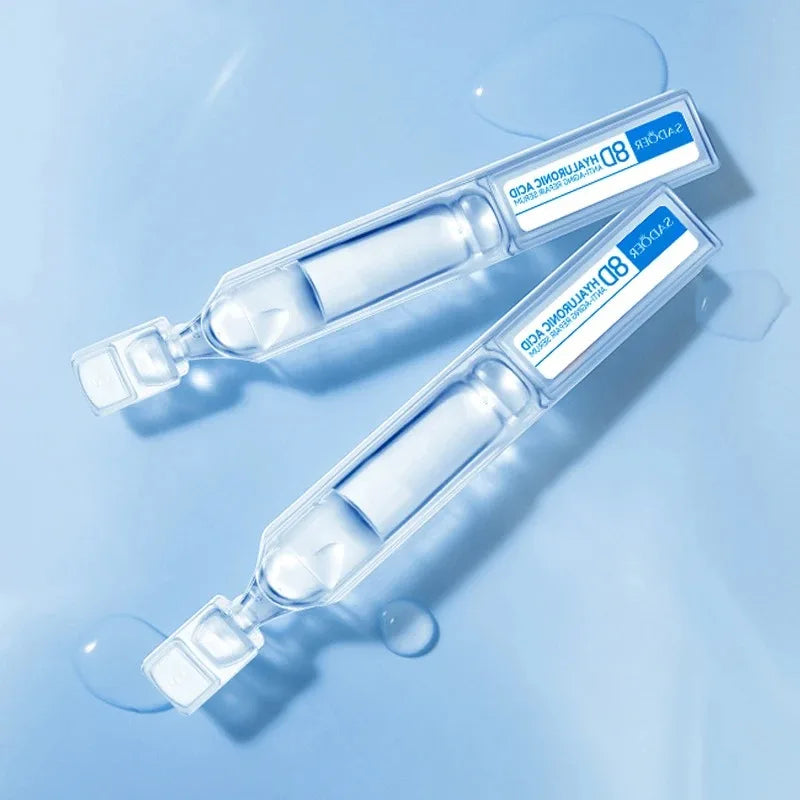 SADOER — HA Fullerene Collagen Lifting Serum — Serum application on face