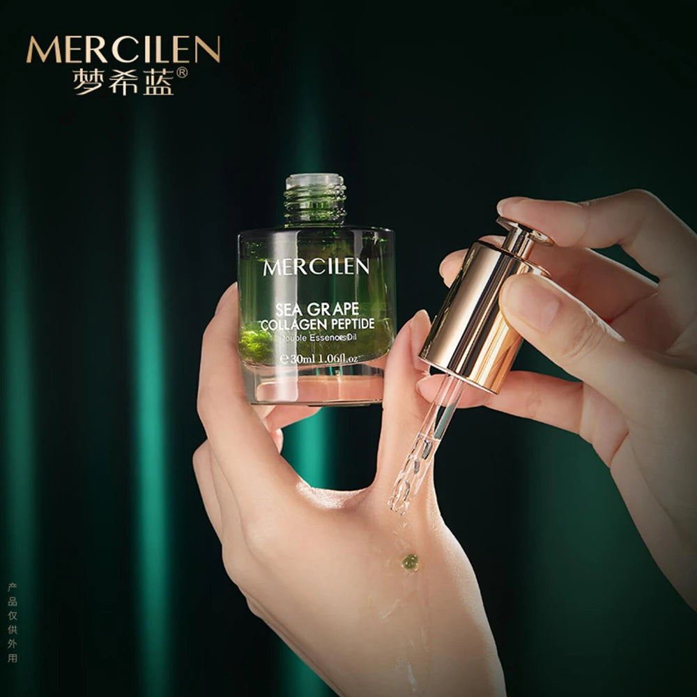 MERCILEN Sea Grape — Collagen Peptide — Ingredient list and directions on packaging