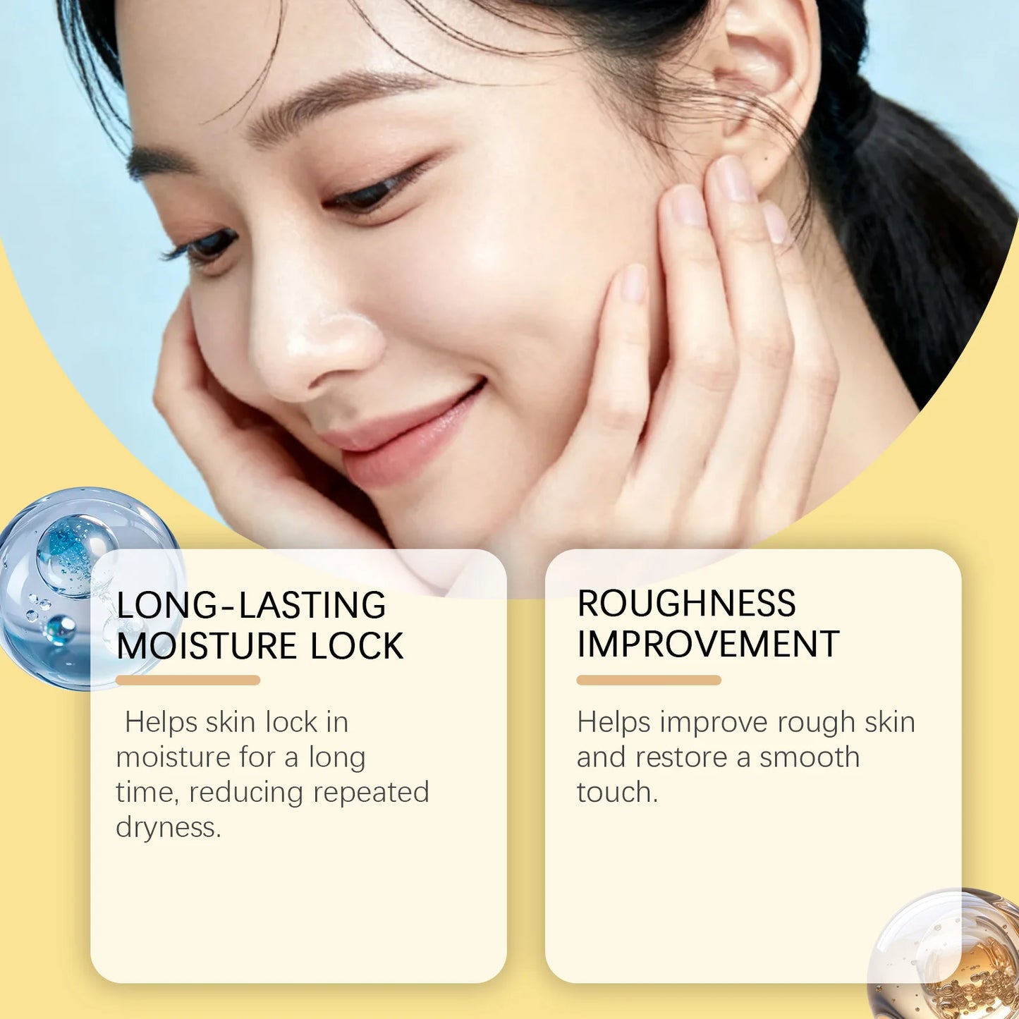 Hoygi Kojic Turmeric Brightening Facial Essence — Kojic Turmeric — Dropper and essence texture detail