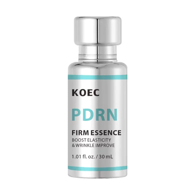 PDRN microneedle serum set with skincare vials and applicator for skin repair