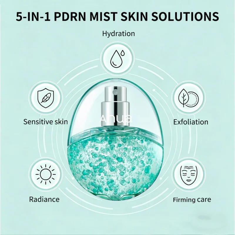 Anua PDRN Glow Hydrating Mist Serum Spray — PDRN — Spray mist texture and refreshing detail