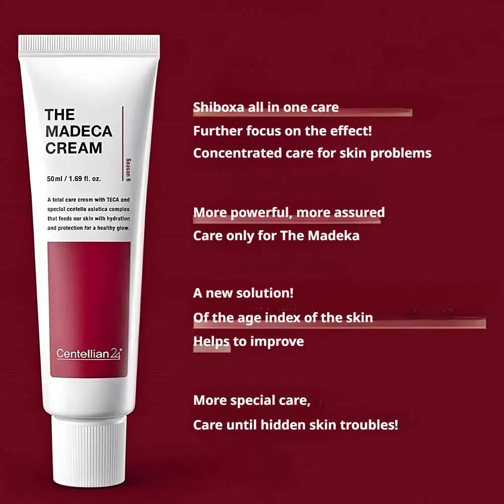 Centellian 24 The Madeca Cream Active Whitening Moisturizer — Madeca & Centella — Before and after brightening and fine line results