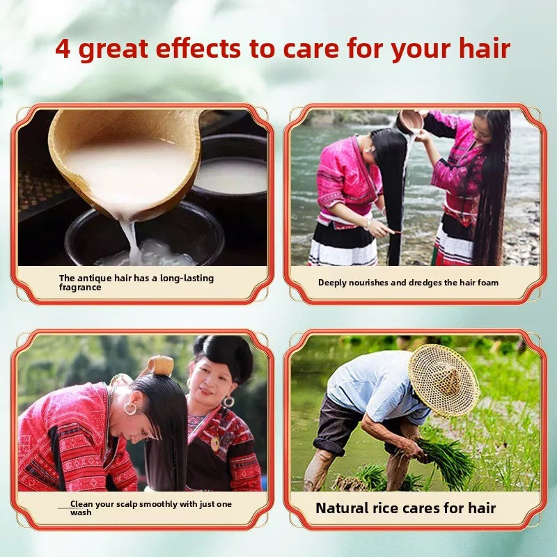 Rice Water Anti-Dandruff Shampoo Scalp Cleanse & Care