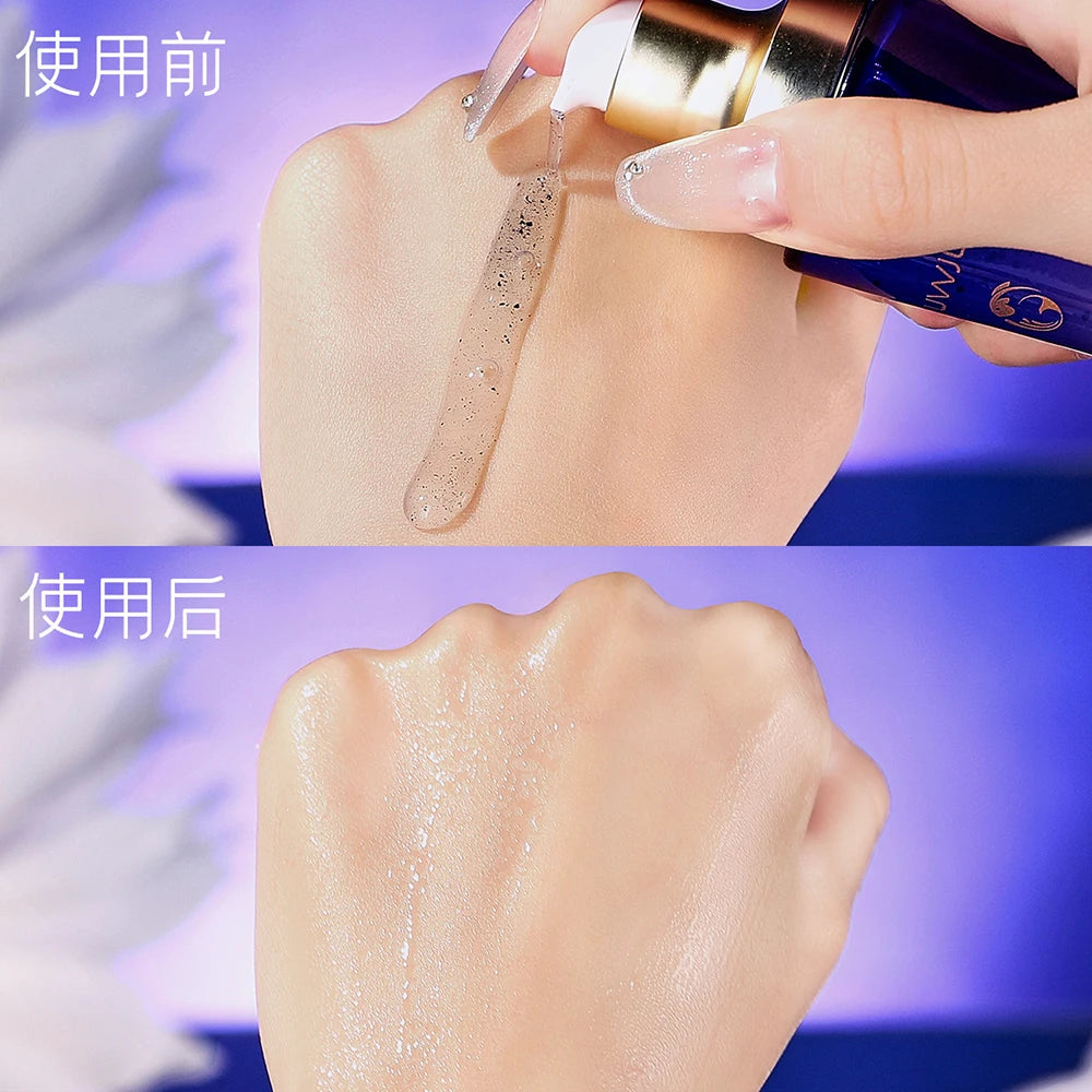 NUWJON Blue Goldfish Seed Active Collagen Anti Wrinkle Cell Liquid Moisturizing Refreshing Soft Face Care Essence Beauty Skincare  50ml