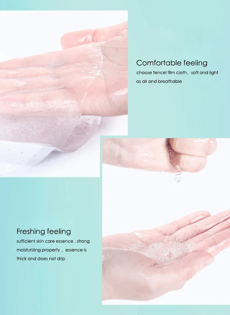 Five hyaluronic acid sheet masks for pore-minimizing facial hydration