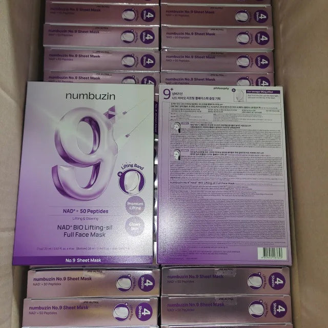 NUMBUZIN Deep Cleansing & V-Shape Lifting Facial Mask — Blackhead Removal — Mask sheet application method detail