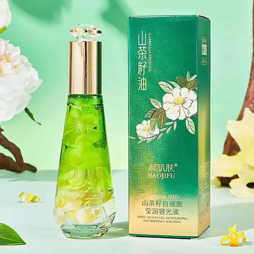 Camellia Seed Golden Peptide Essence Facial Care Brighten Moisturizing Soothing Oil Control Face Serum Korea skin care products