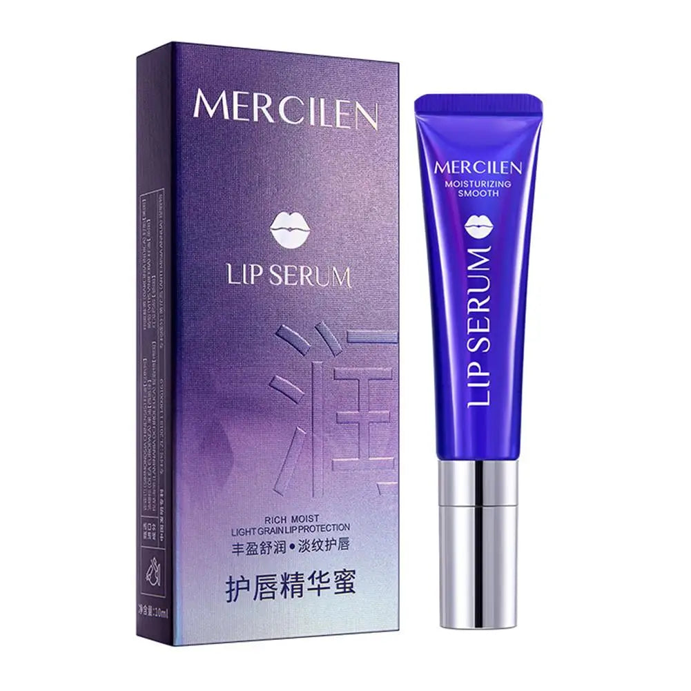 MERCILEN Honey Essence Moisturizing Lip Oil Gloss — Honey — Product benefits and features infographic