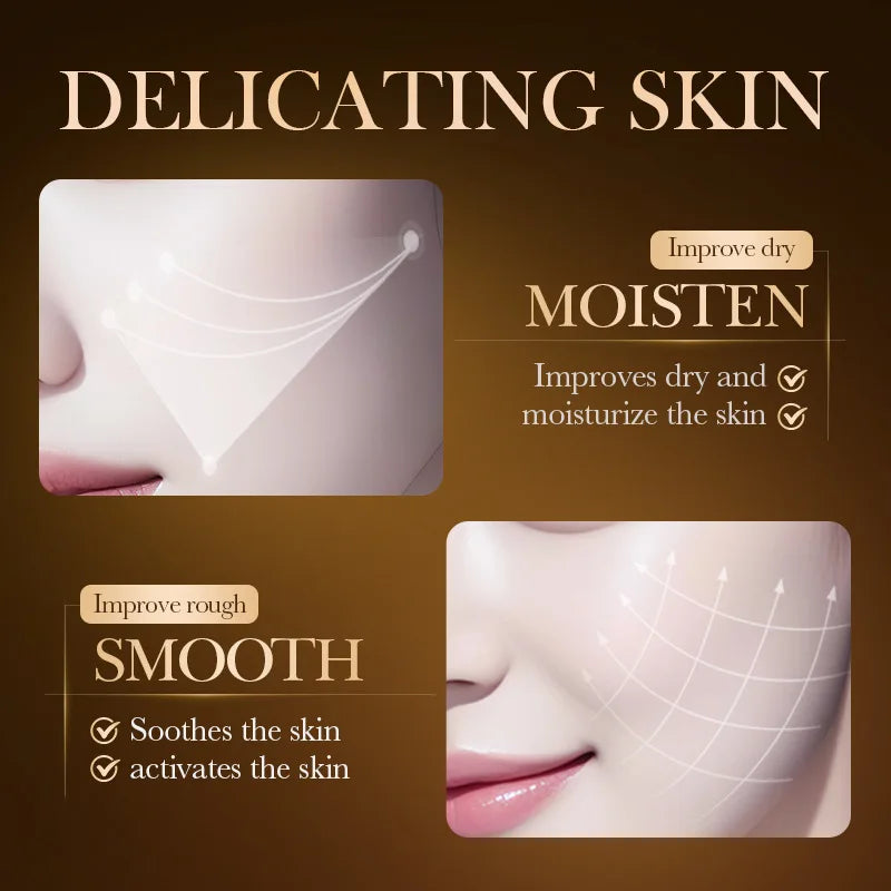 SADOER Rejuvenating Deep Collagen Capsule Vitamin C Cream — Collagen & Vitamin C — Cream applied on skin rejuvenating demo