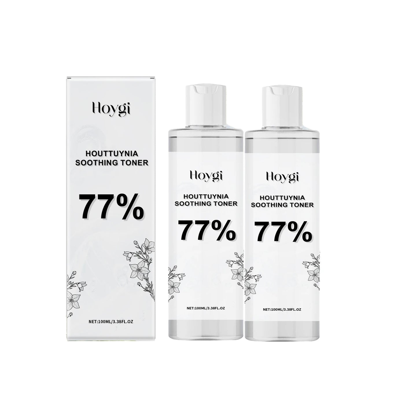 HOYGI — Houttuynia HA Radiance Toner — Skincare benefits infographic