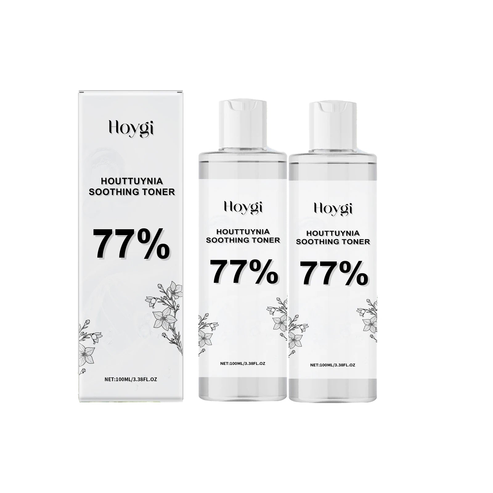 HOYGI — Houttuynia HA Radiance Toner — Skincare benefits infographic