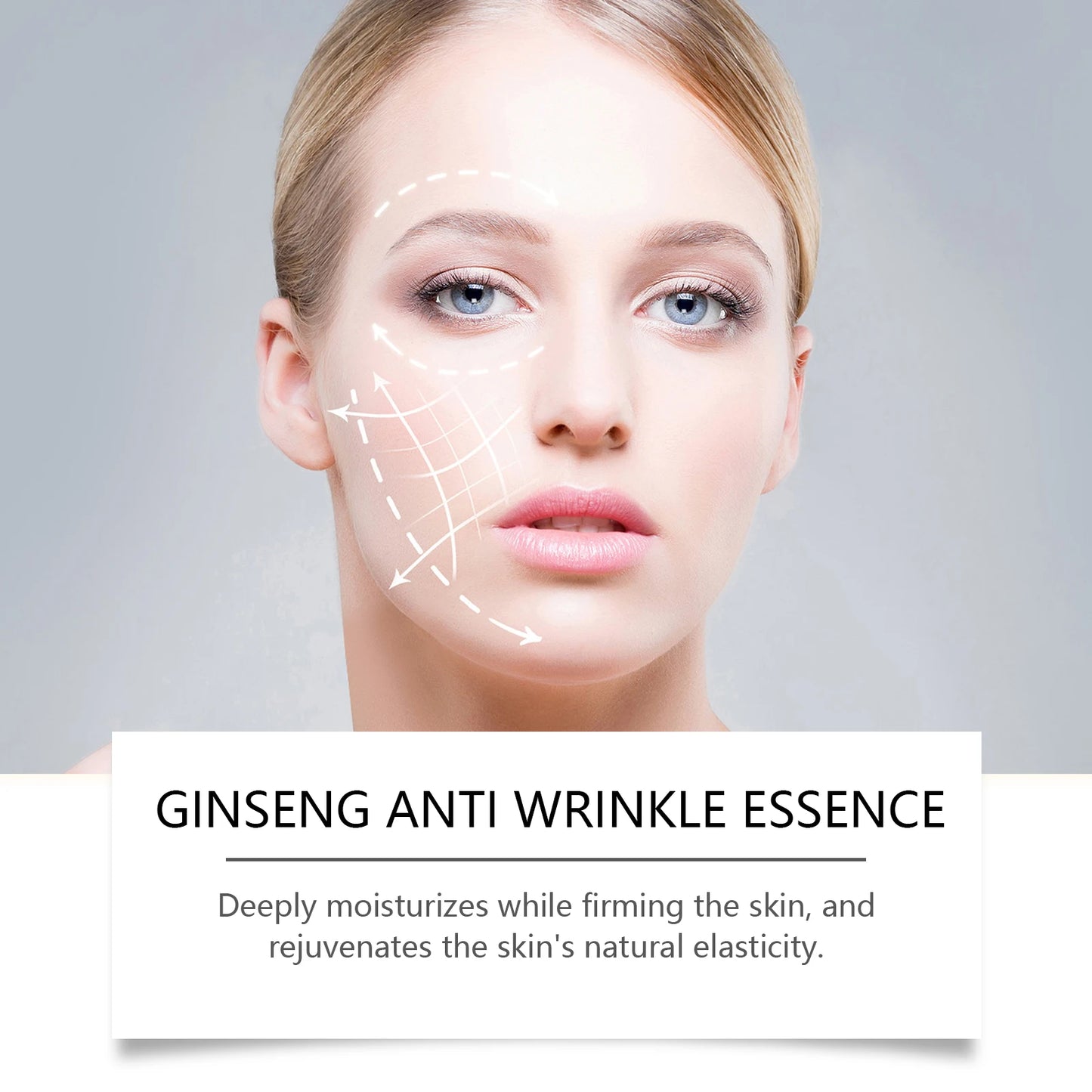 HOYGI — Ginseng Power Firming Serum — Serum dropper and texture detail