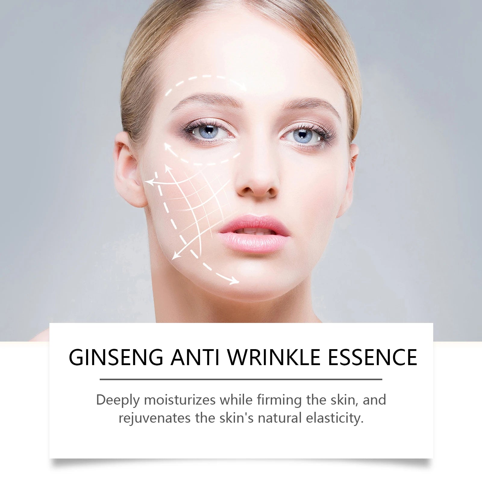 HOYGI — Ginseng Power Firming Serum — Serum dropper and texture detail
