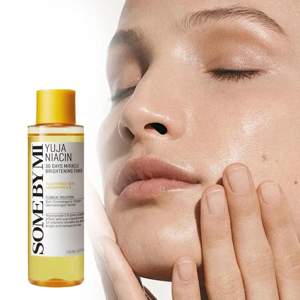 Bottle of AHA BHA PHA triple acid toner for exfoliating skincare