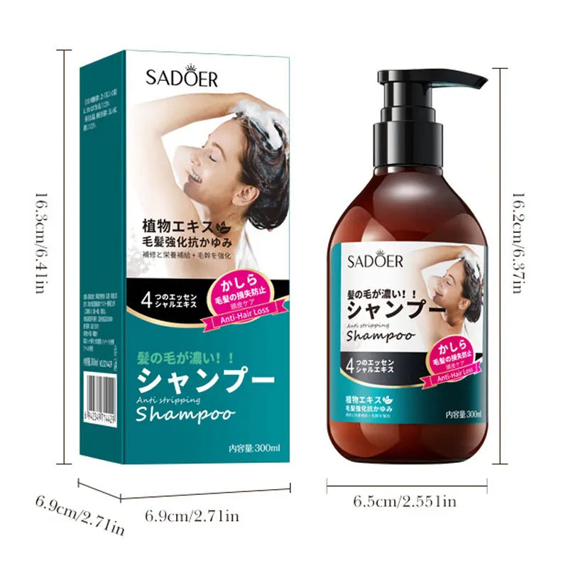 Anti-Hair Loss Shampoo Deep Cleanse Oil Control Nourishing