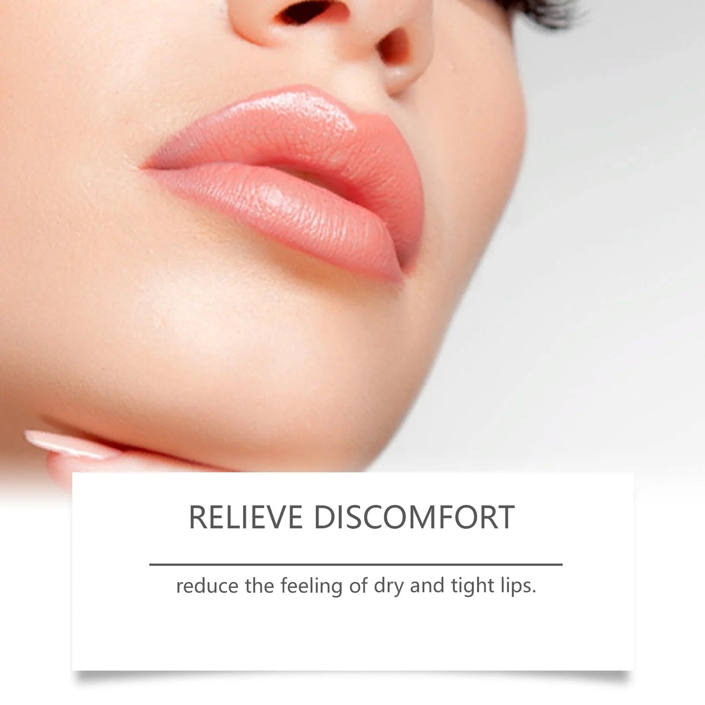 HOYGI — Propolis Lip Sleeping Mask — Before and after lip moisturizing results