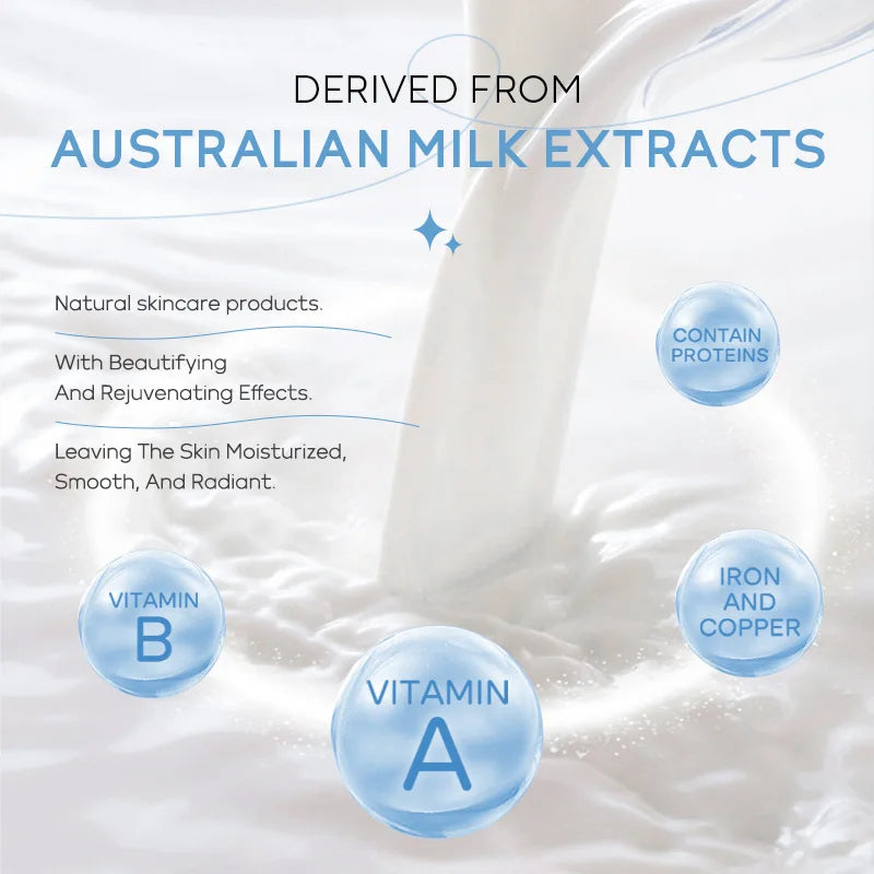 LAIKOU Hyaluronic Acid Milk Cleanser — Hyaluronic Acid — Before and after deep cleansing results