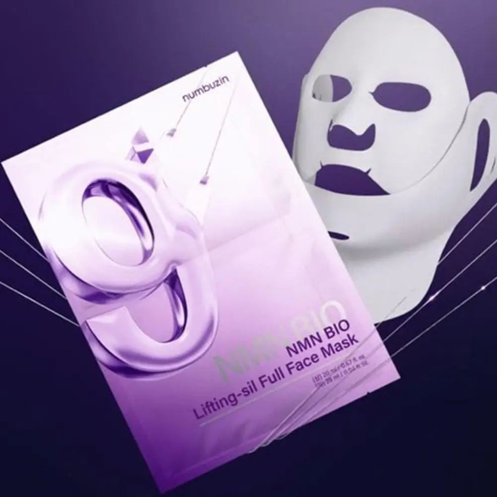 NUMBUZIN No.9 NAD+ BIO Lifting Mask Essence — NAD+ — Mask essence applied on face lifting demo