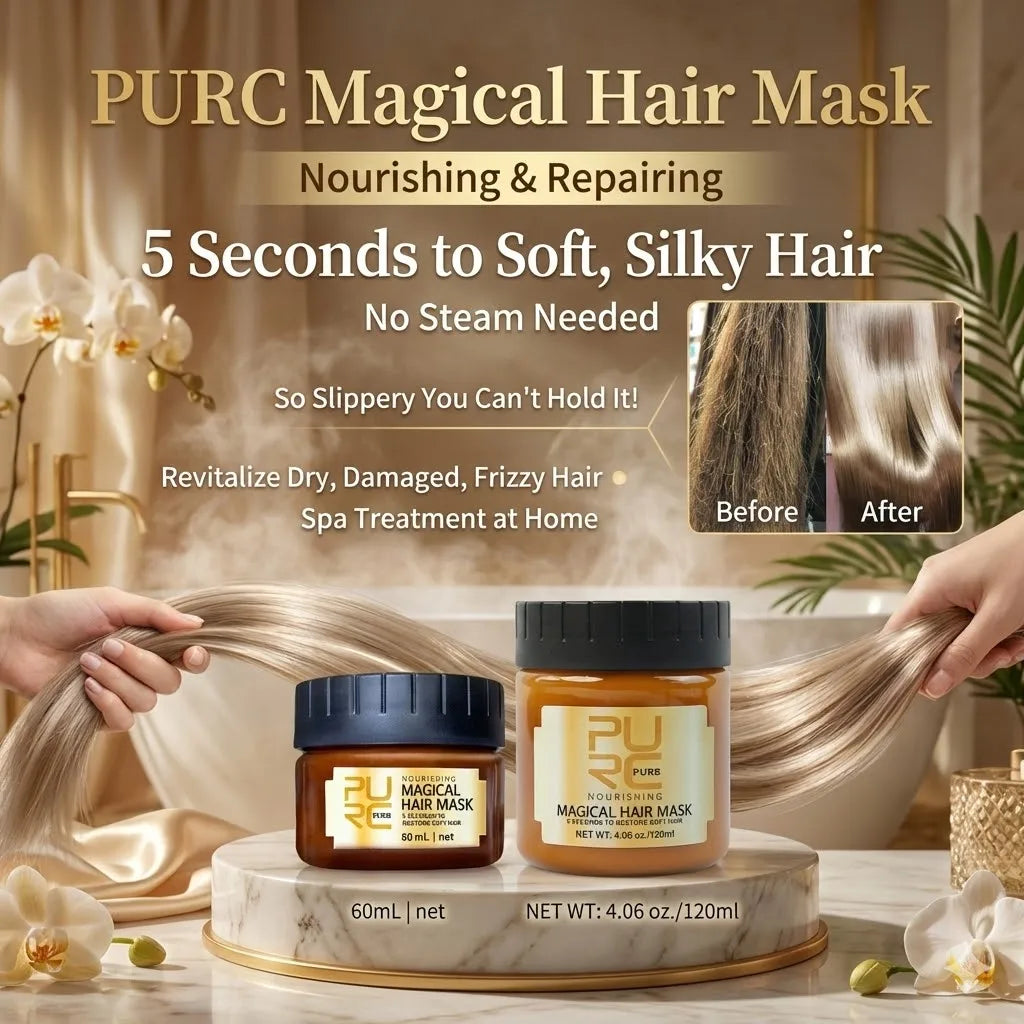 PURC No Steam Intensive Repair Hair Mask Spa Treatment