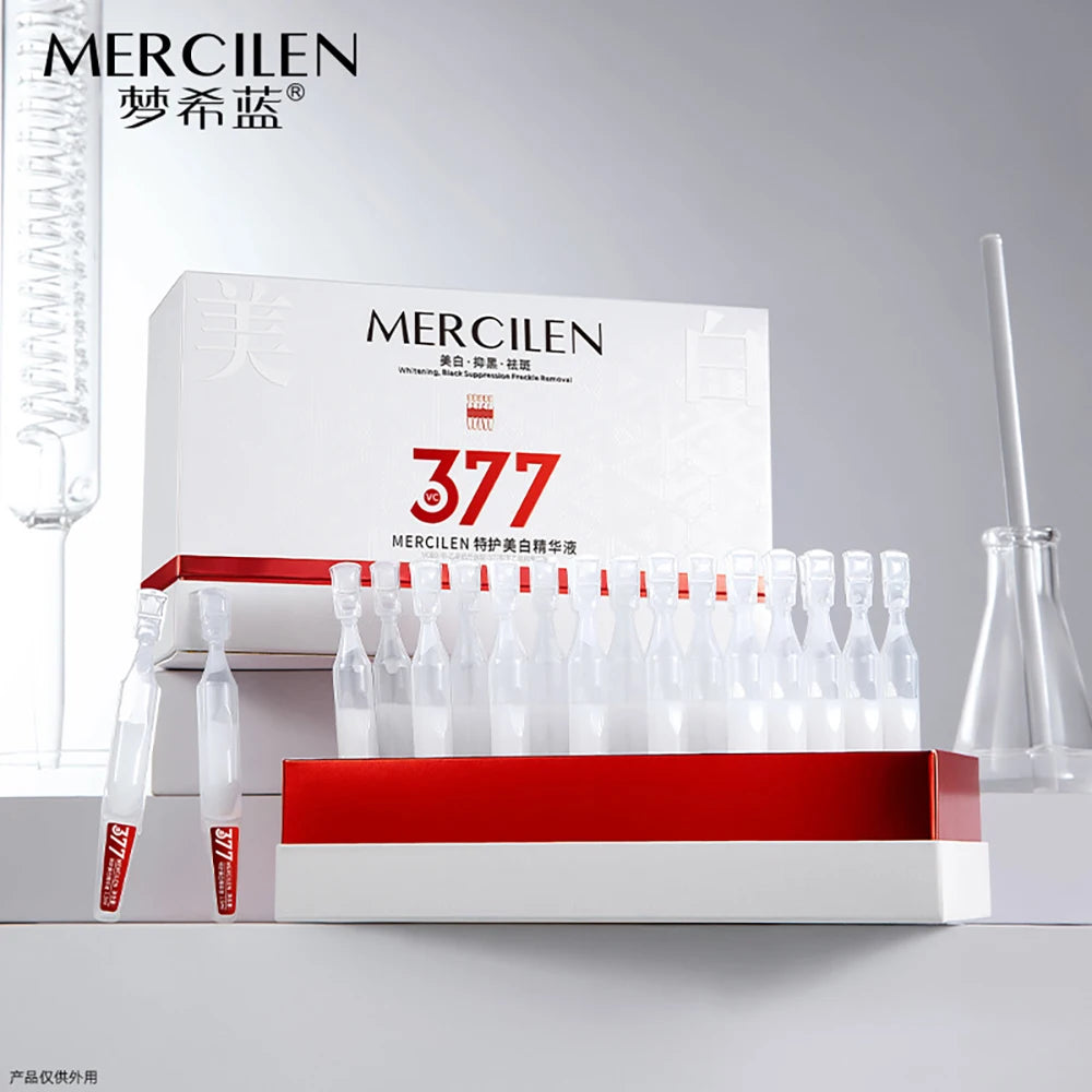 MERCILEN — Salmon PDRN Collagen Serum — Dropper bottle with cap detail