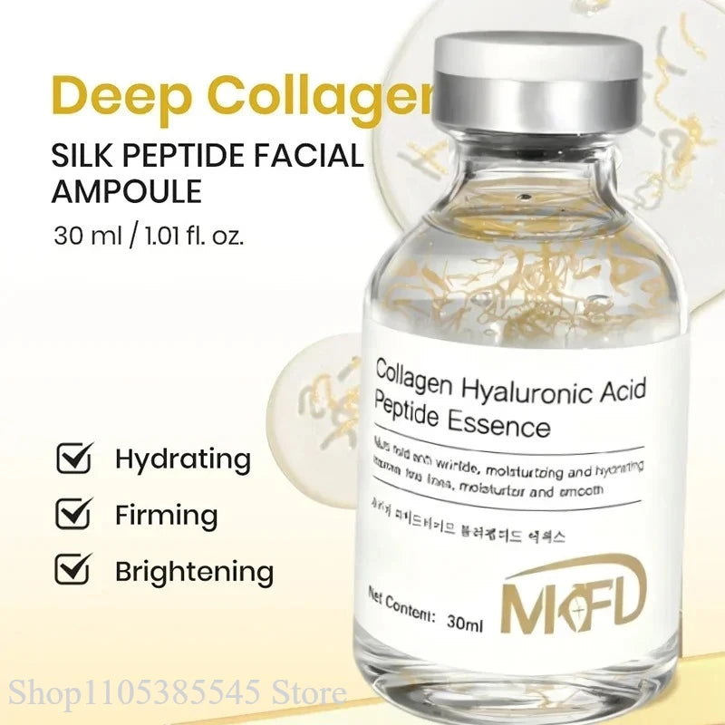 SkinSwaag Beauty MKFD Collagen Hyaluronic Acid Peptide Essence — collagen + hyaluronic acid + peptide — packaging box on white background