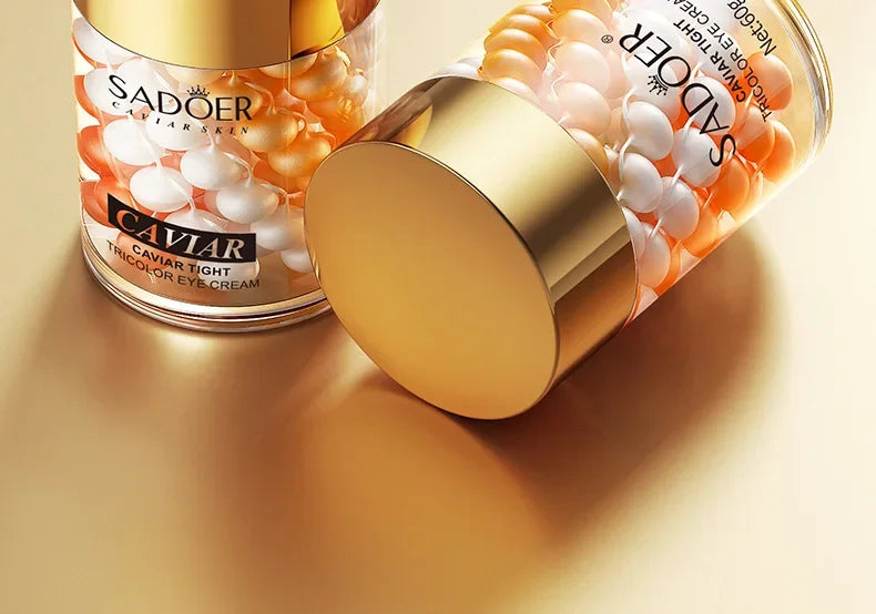 SADOER Caviar Collagen Eye Cream Anti Dark Circles Removal Eye Bags Nourishing Moisturizing Firming Eyes Skin Care Proudcts