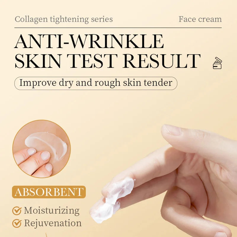 SADOER Collagen Face Cream sknicare Moisturizing Hydrating Firming Face Creams Faical Cream Beauty Face Skin Care Products