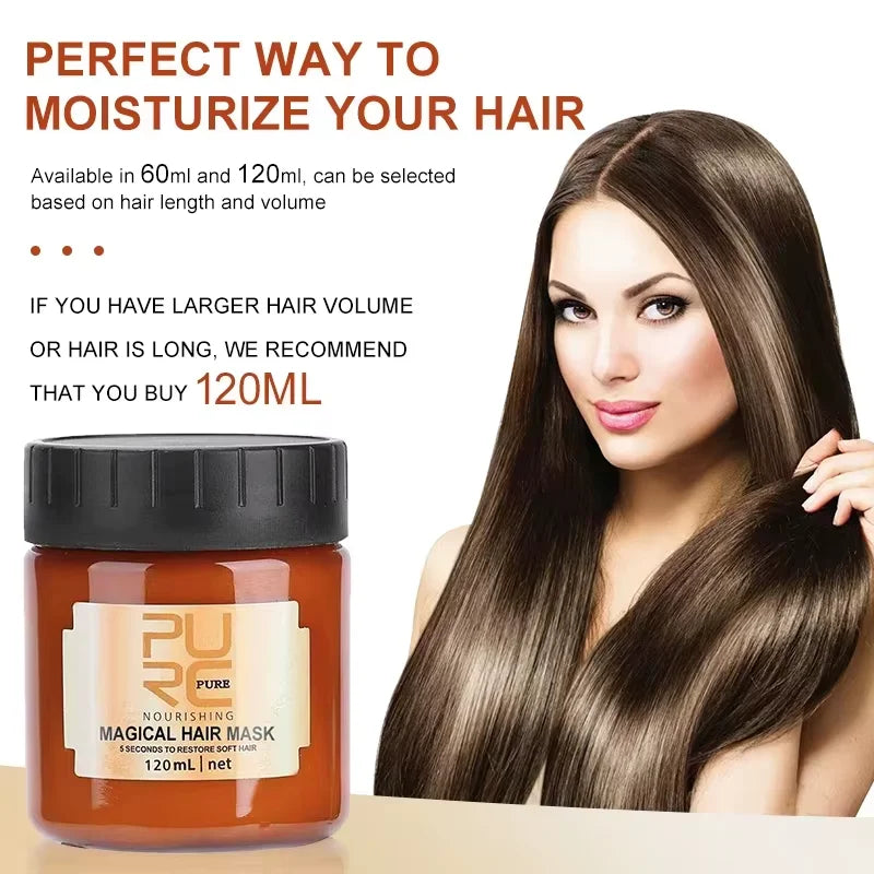 PURC No Steam Intensive Repair Hair Mask Spa Treatment