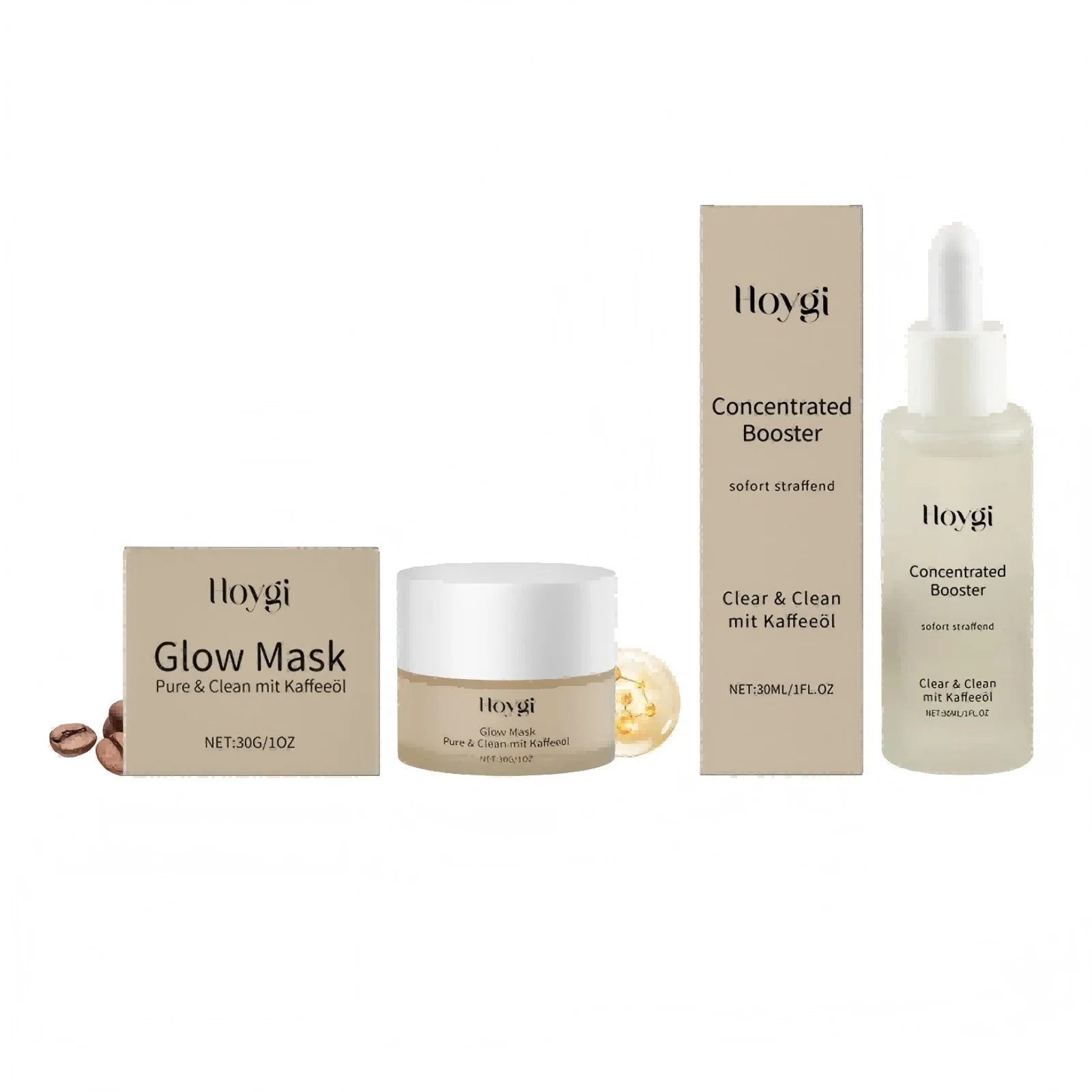 HOYGI — Firming Overnight Mask — Skincare benefits infographic
