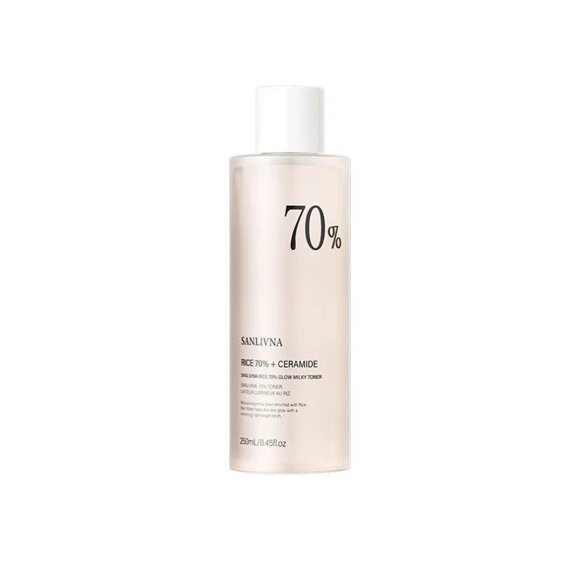 SkinSwaag Beauty SANLIVNA Rice 70% Ceramide Toner — rice ceramide — product on white background