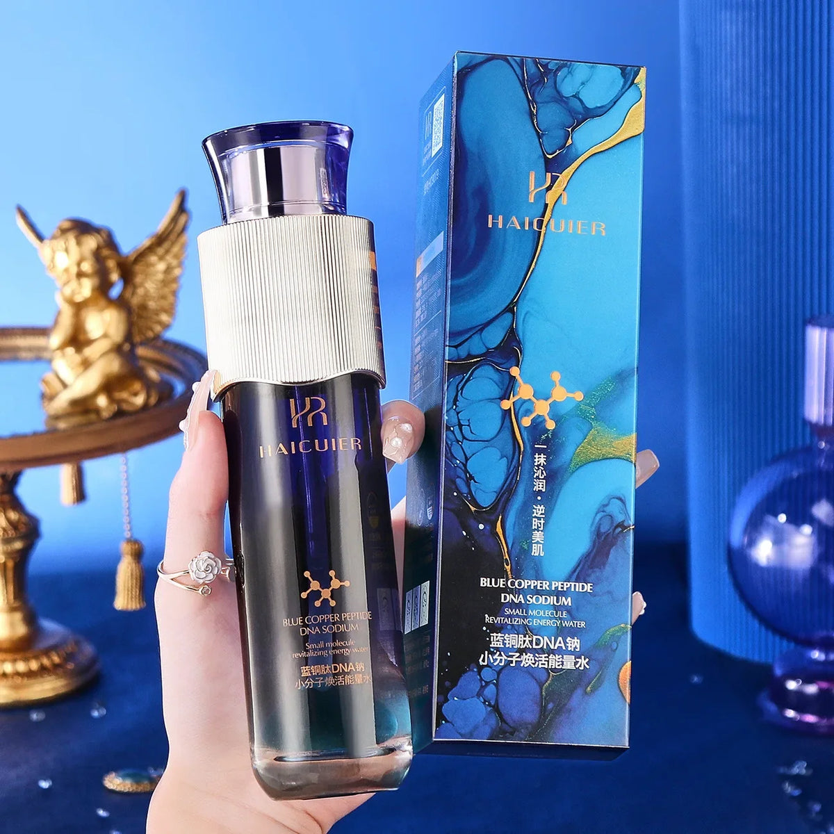 HAICUIER Blue Copper Peptide DNA Sodium Facial Essence — product gallery image 2