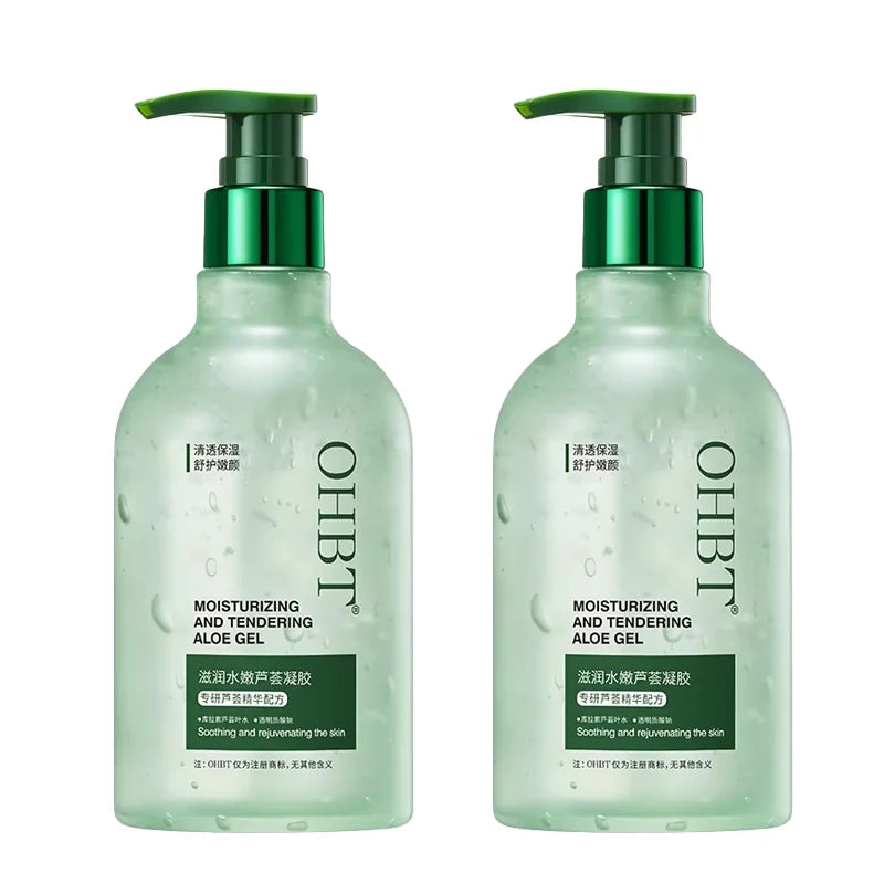 OHBT 300g  Aloe Vera Gel Creams Moisturizing Brightening Nourishing Firming Hydrating Face Cream Facial Skin Care Products