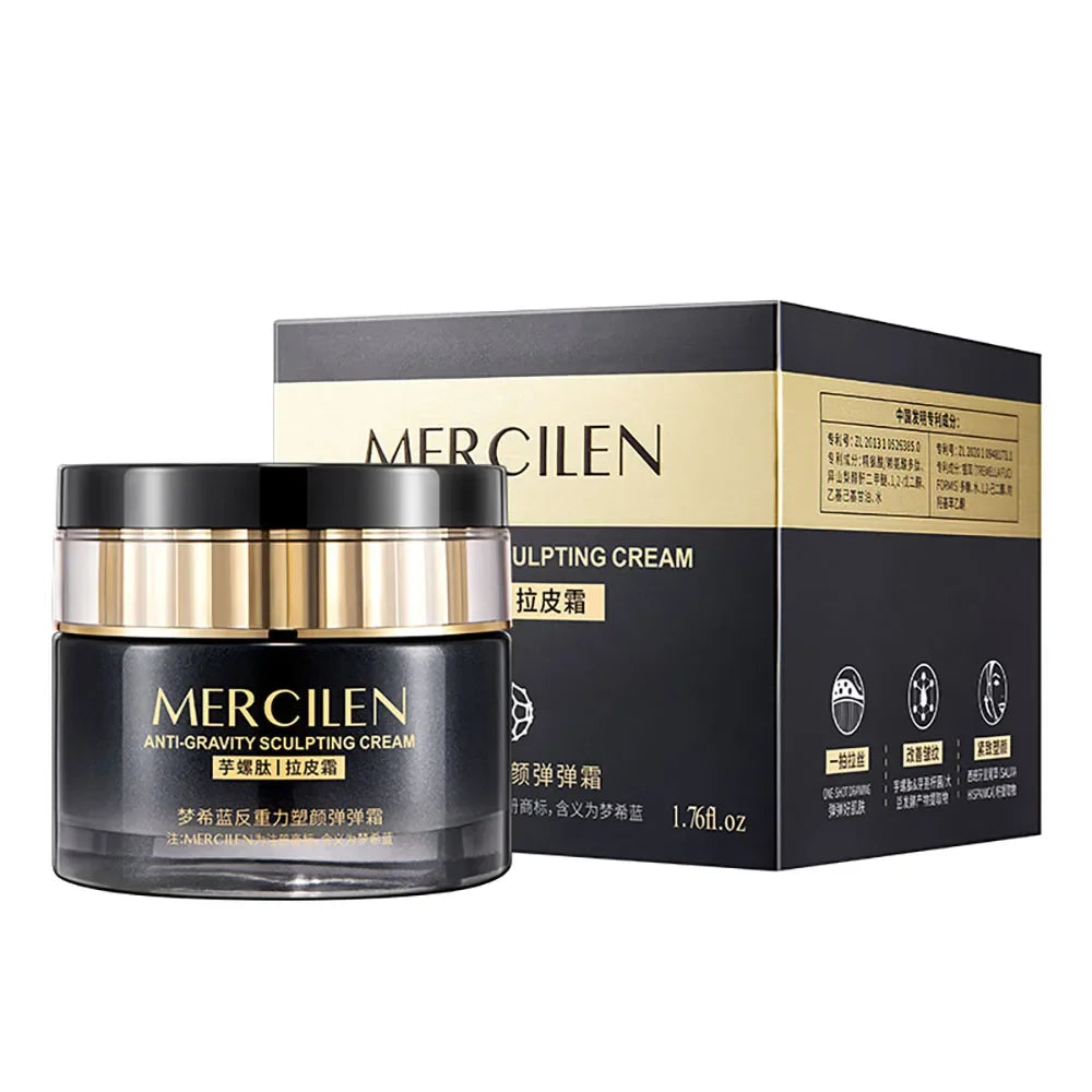 MERCILEN Conopeptide Anti-Gravity Lifting Face Cream — Conopeptide — Conopeptide key ingredient molecular illustration