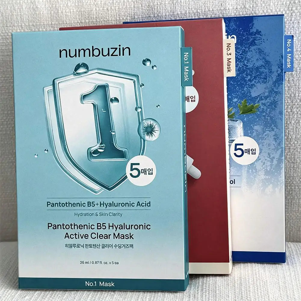 NUMBUZIN Deep Cleansing & V-Shape Lifting Facial Mask — Blackhead Removal — Deep cleansing mask texture detail