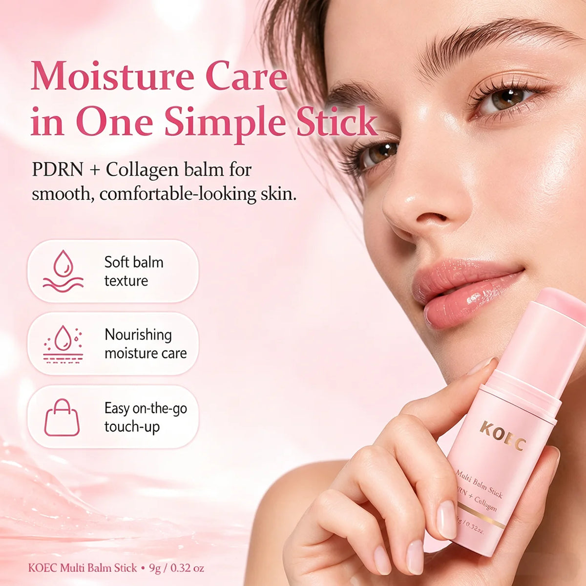 KOEC PDRN + Collagen Multi Balm Stick — 9 g — product gallery image 3