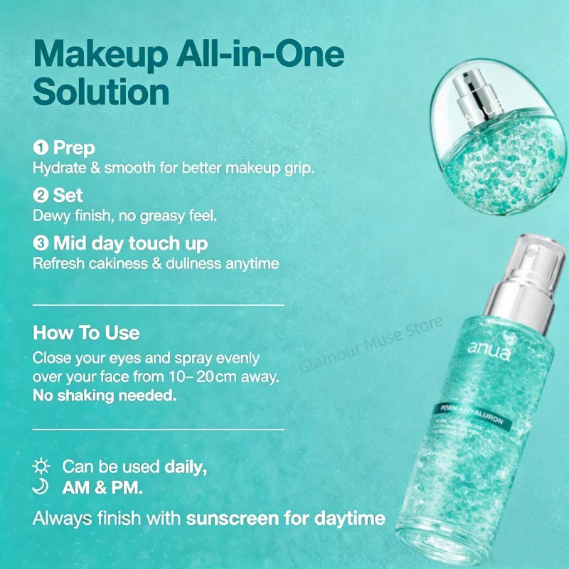 Anua PDRN Glow Hydrating Mist Serum Spray — PDRN — PDRN key ingredient illustration