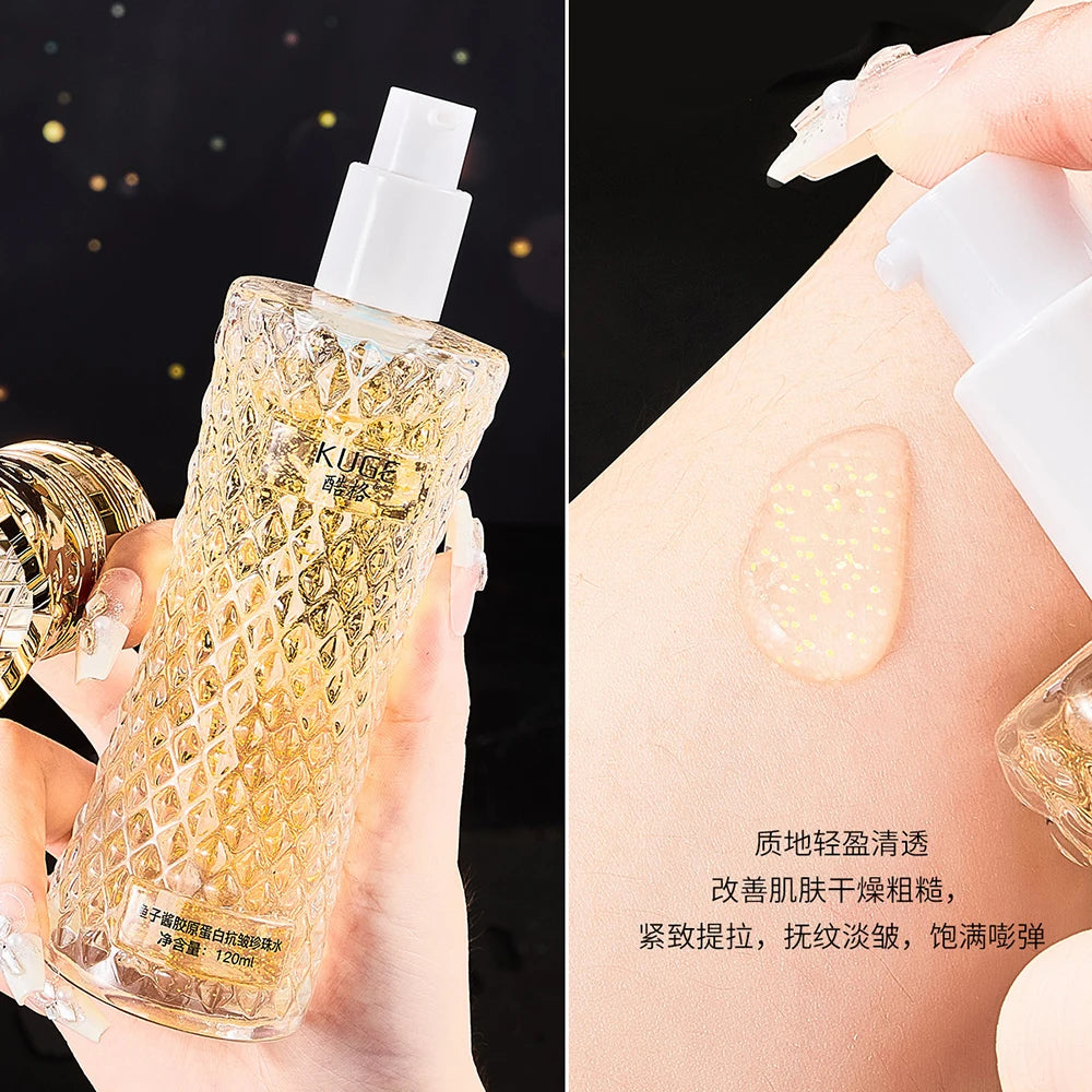 Caviar Collagen Anti Wrinkle Face Lotion Tightening Lifting Face Care Toner Moisturizing Oil Control Beauty korean skin care Set