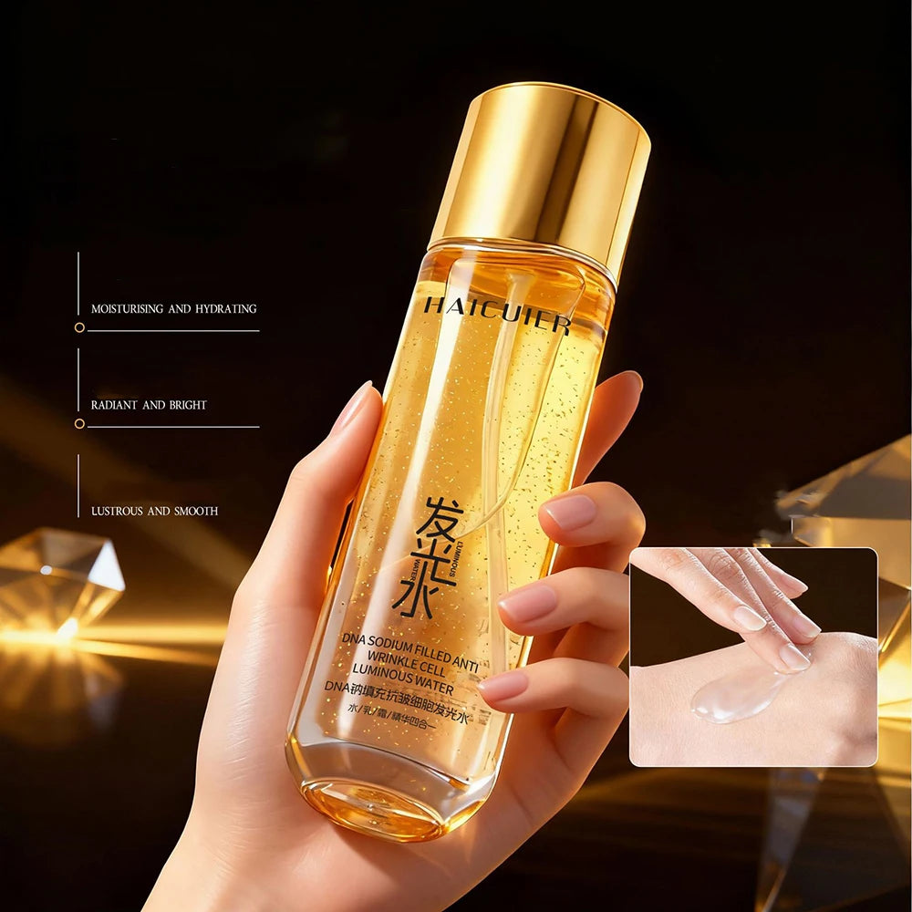 DNA Sodium Filled Cells Luminescent Essence Clear Smooth Easy Absorb Improves Dry Rough Skin Face Toner Korean Skincare Products