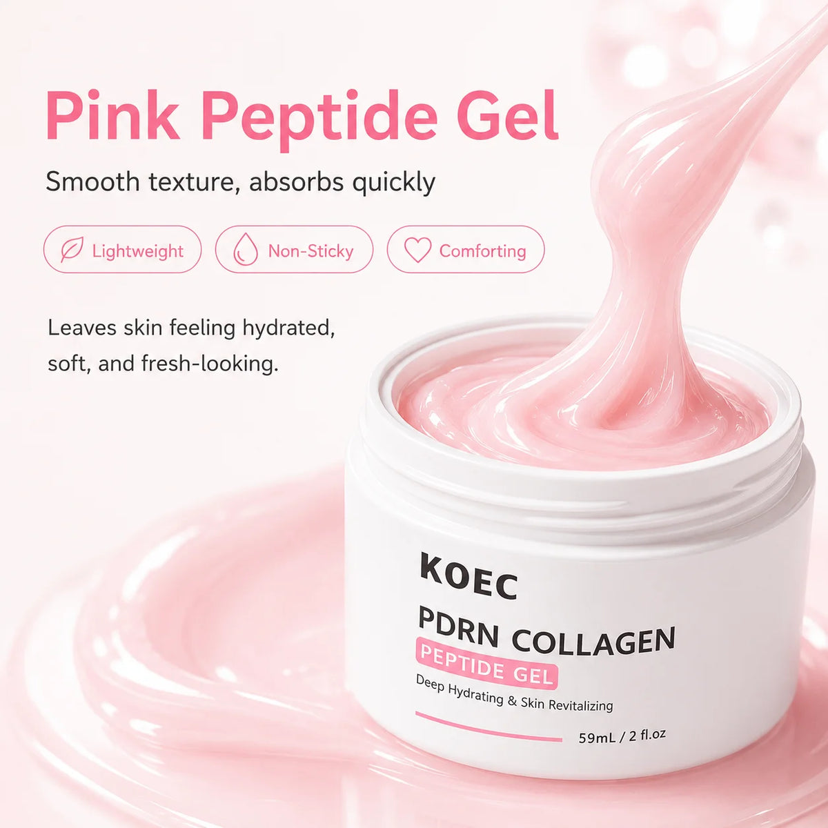 KOEC PDRN Collagen Peptide Gel — 59 ml — product gallery image 2