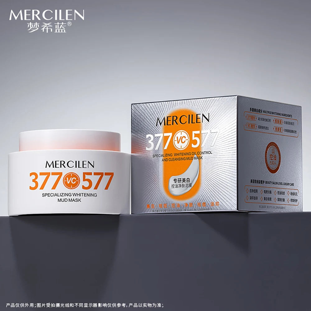 MERCILEN — 377 VC Face Cream — Product packaging detail with label